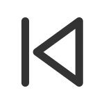 Skip Back SVG Icon